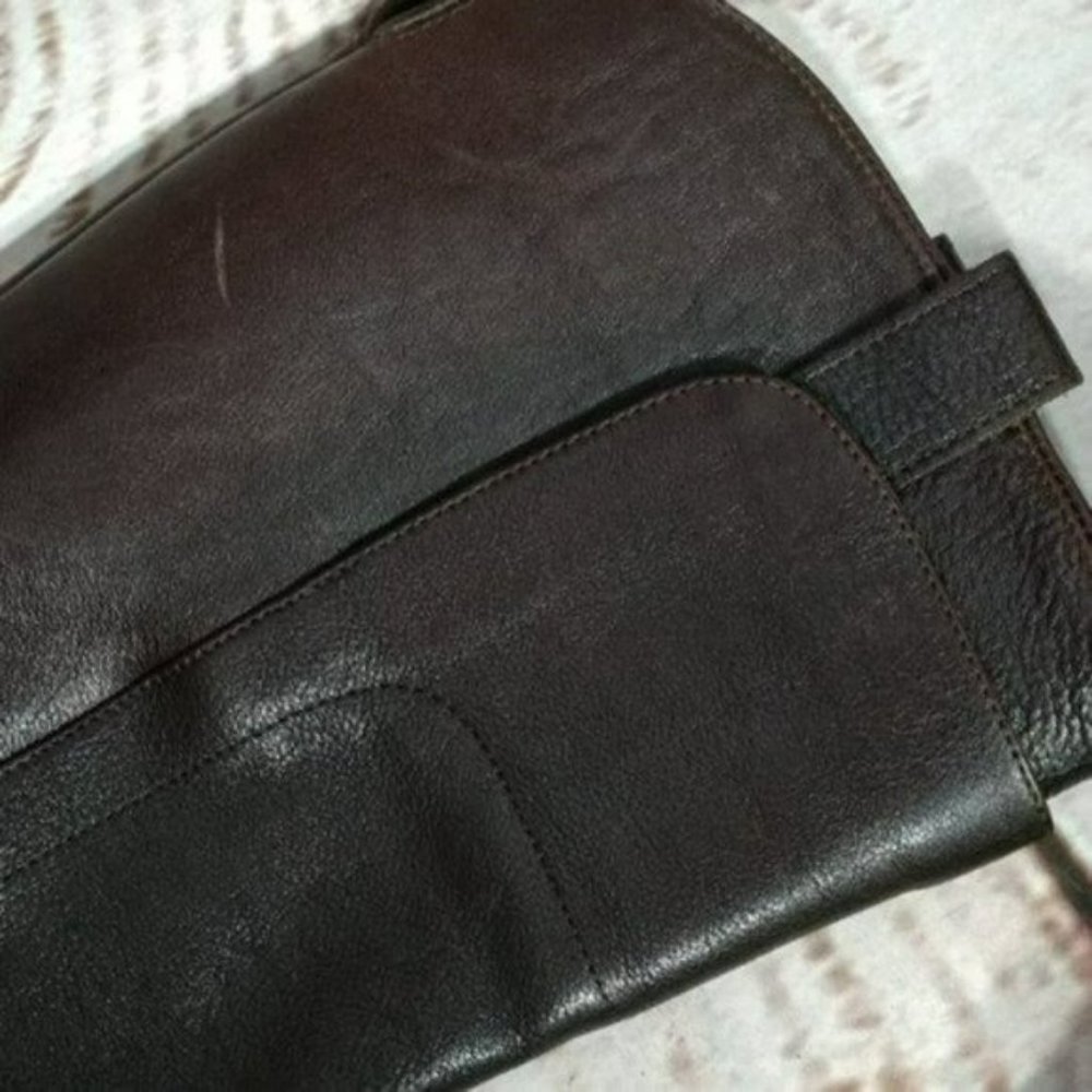 Frye Dark Brown Heeled Boots - Picture 6 of 8